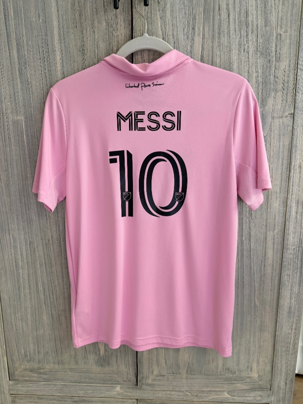 Adidas Soccer Jersey Youth Lionel Messi Inter Miami Home 2023